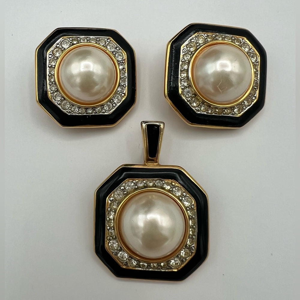 Vintage TAT Earrings and Pendant